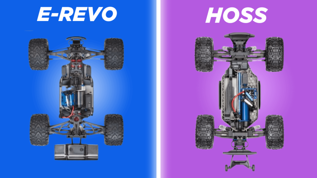 Traxxas Hoss vs E-Revo