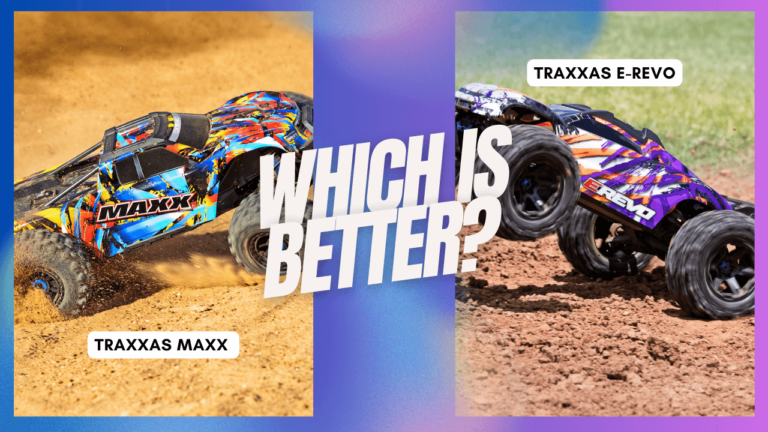 Traxxas E-Revo vs Maxx