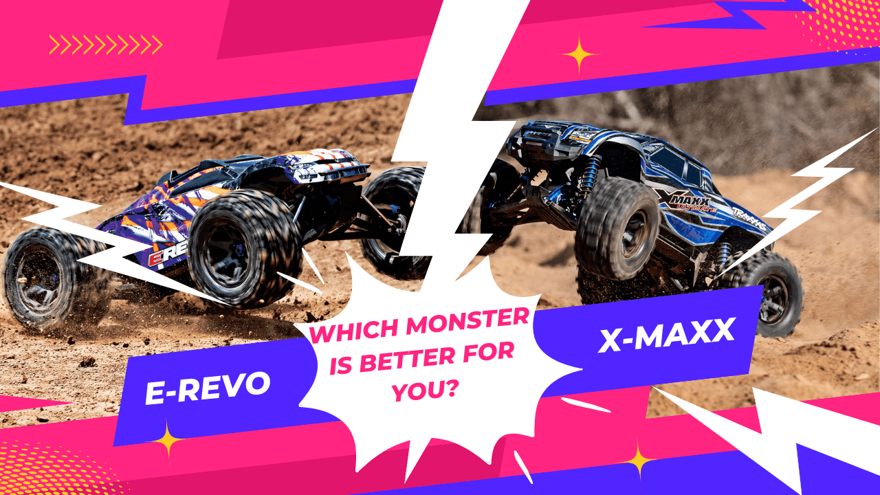 Traxxas E-Revo vs X-Maxx