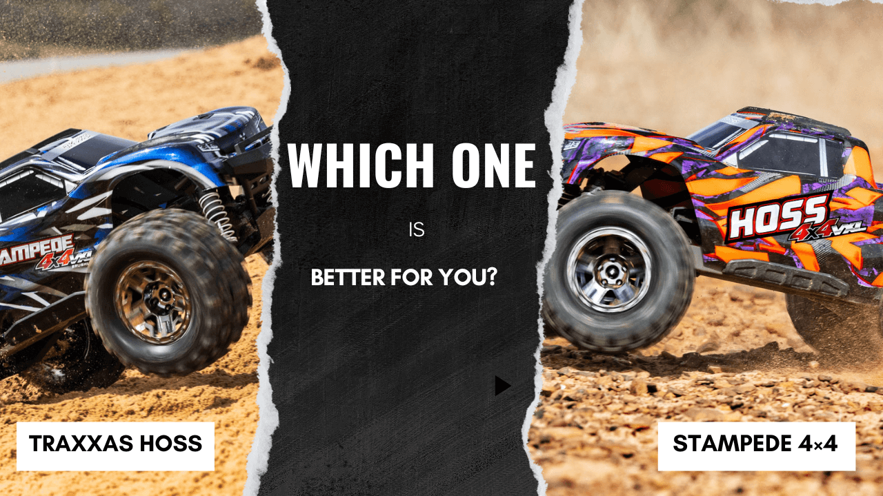 Traxxas Hoss vs Stampede 4×4 - Which is better Hoss or Stampede ?